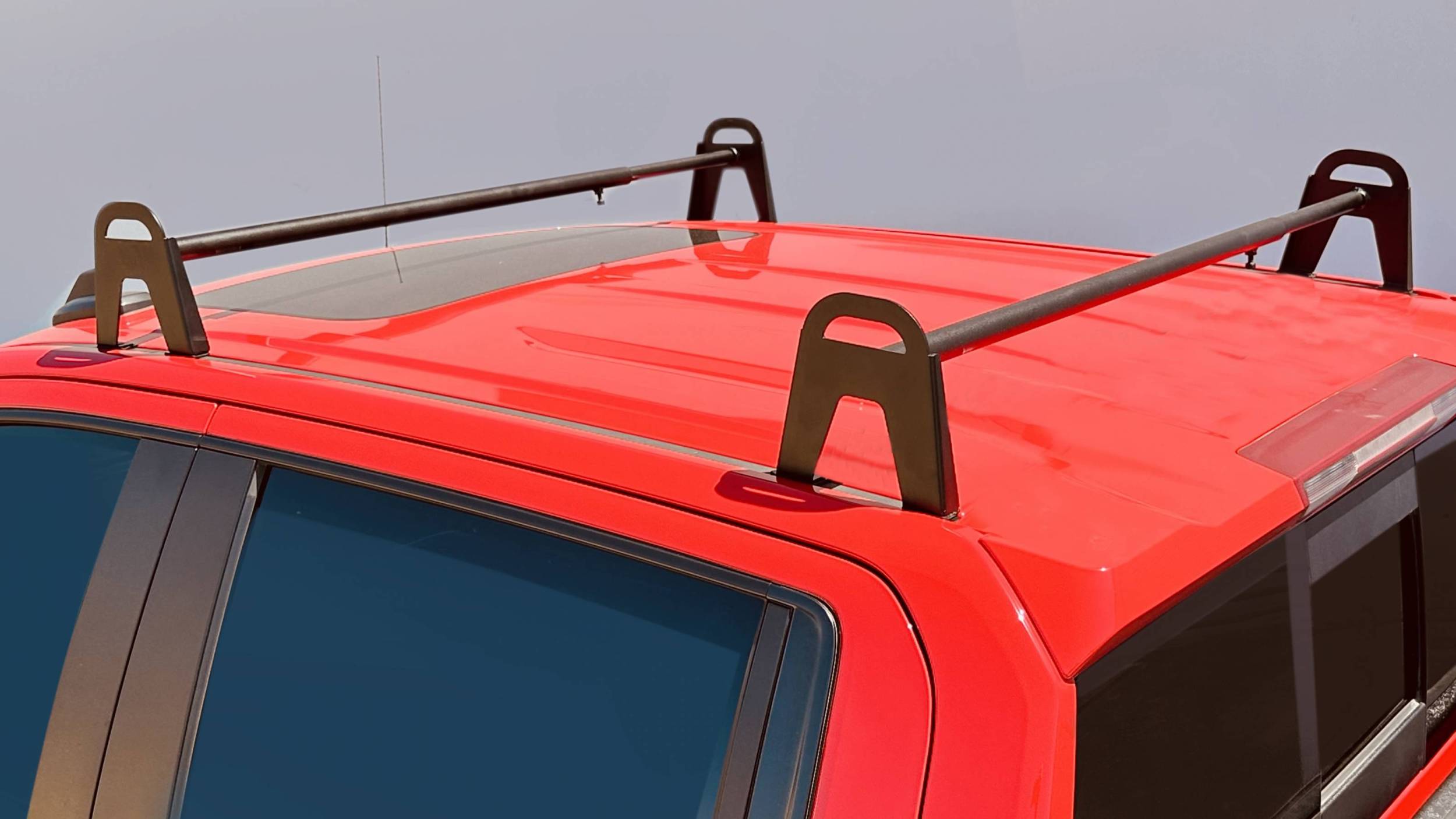 Roof rack no online crossbars