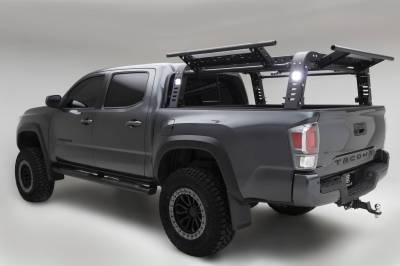 2016-2021 Toyota Tacoma Access Overland Rack With Three Lifting Side Gates - Part # Z839201