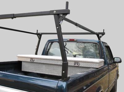 Stake Pocket Truck Rack for Cabs Under 24 Inches, Standard Legs - Part # 84210211 - Image 4