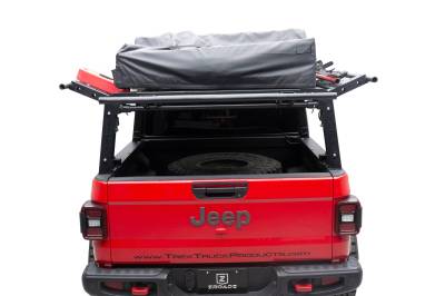 2019-2021 Jeep Gladiator Access Overland Rack With Three Lifting Side Gates, Without Factory Trail Rail Cargo System - PN #Z834201 - Image 10