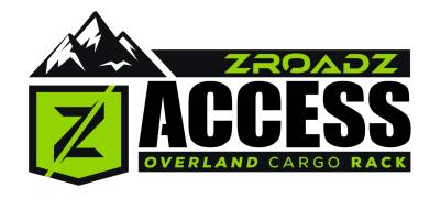 2019-2023 Ford Ranger ACCESS Overland Rack Crossbars, Black, Mild Steel, Bolt-On, 2 Pc Set with Hardware - PN #Z835011 - Image 10
