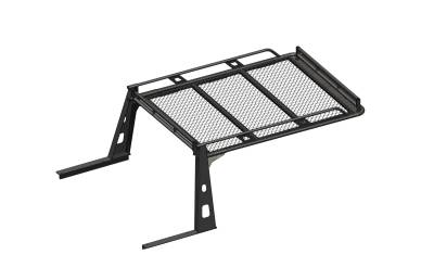1999-2024 Ford Super Duty F250/F350/F450/F550 Fifth Wheel 6 Rack, With Crossbar, With Deck, Black, 6 Ft Over Cab - Part # 82551511 - Image 3